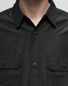 Taion Military Half Sleeve Shirts Black - Mens - Shortsleeves