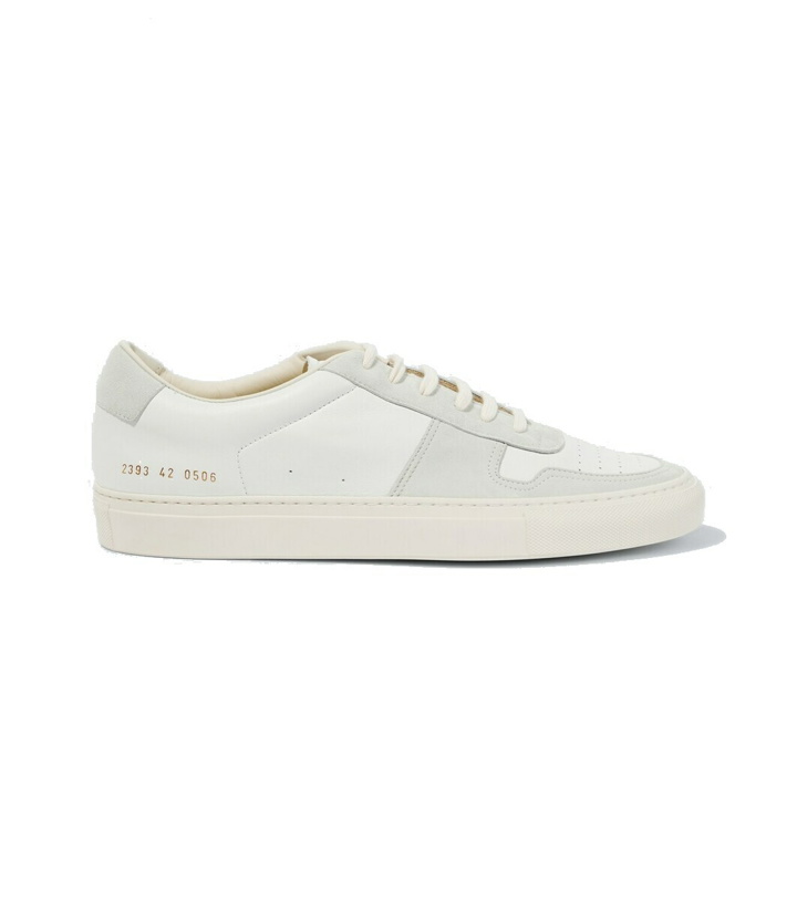 Photo: Common Projects BBall Duo leather and suede sneakers