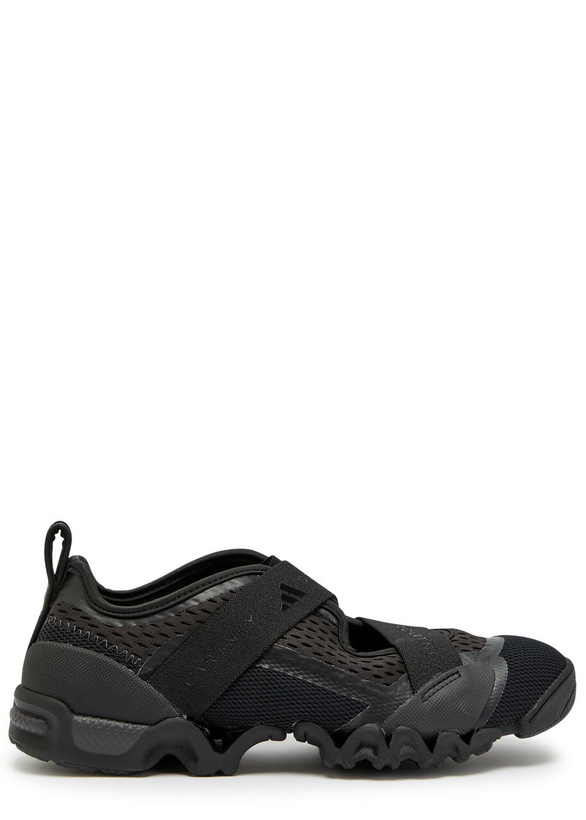 Photo: Adidas X Stella Mccartney Sportswear X Mesh-knit Sneakers Black
