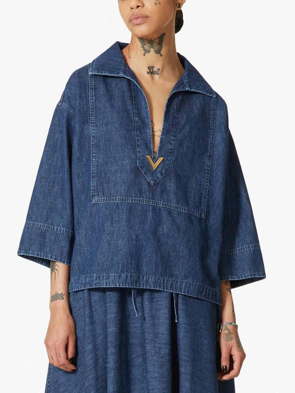 VALENTINO - Denim Shirt Valentino