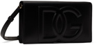 Dolce&Gabbana Black 'DG' Logo Phone Bag