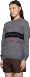 Commission Gray Dad Polo