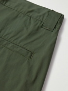 Aspesi - Straight-Leg Cotton-Blend Cargo Trousers - Green