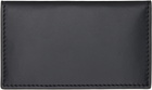 Lanvin Black & Brown 'Catch By Lanvin' Two Fold Card Holder