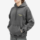 Represent Men's Team 247 Oversized Hoodie in Pewter/Lemon