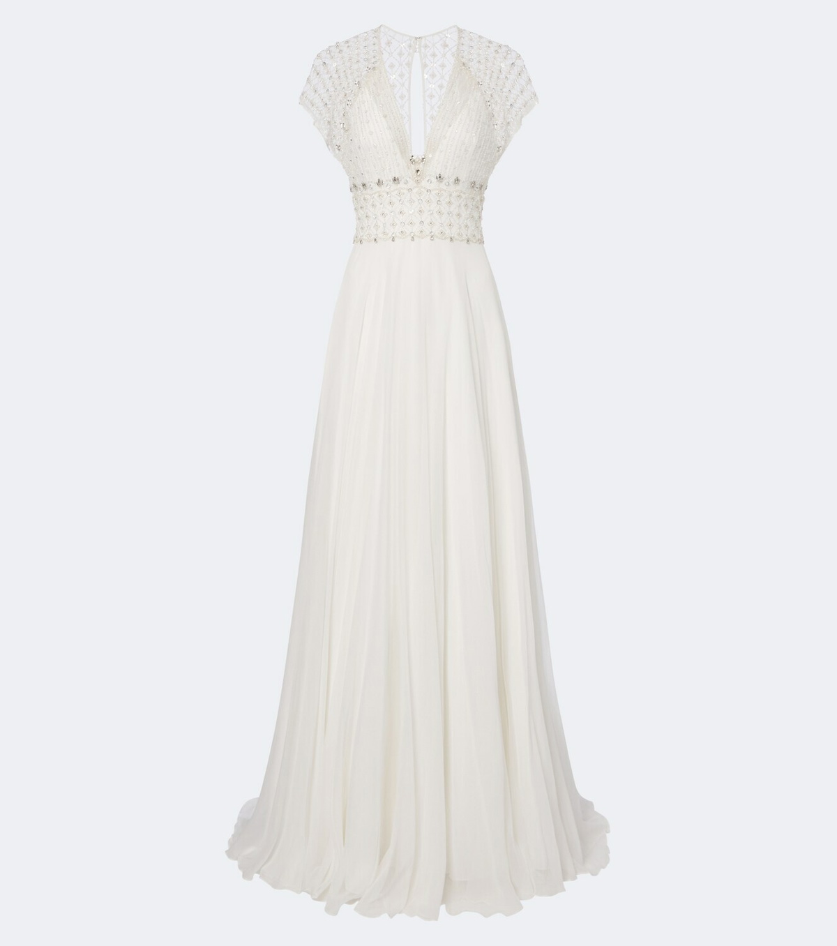 Jenny Packham Bridal Momento tulle and silk chiffon gown