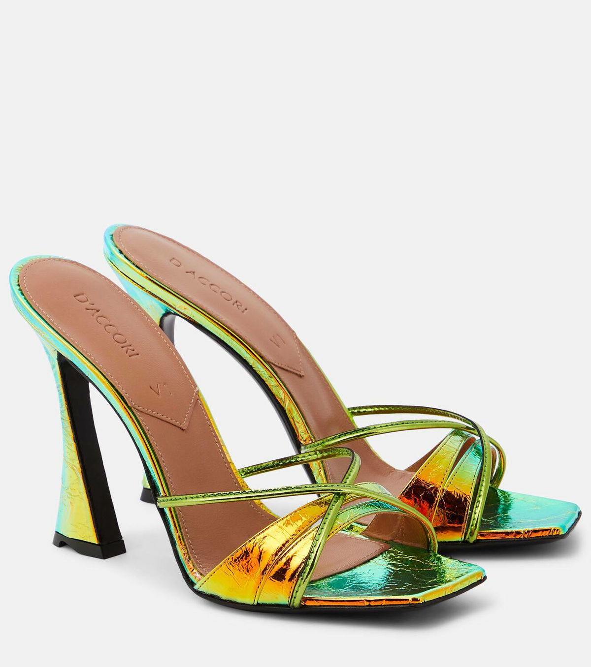 D'Accori Lust leather mules