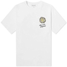 Maison Kitsuné Men's Floating Flower Comfort T-Shirt in White