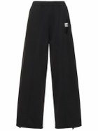 MM6 MAISON MARGIELA Unbrushed Cotton Jersey Sweatpants