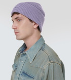 Acne Studios Small Face Logo wool beanie