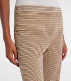 The Row Jearl cotton and cashmere sweatpants