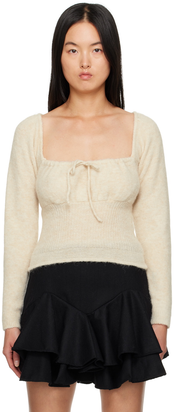 Tach Beige Bella Long Sleeve Top