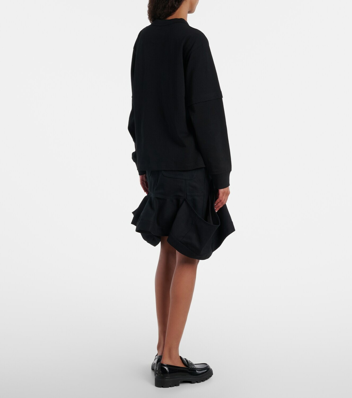 Sacai x Carhartt cotton jersey sweatshirt