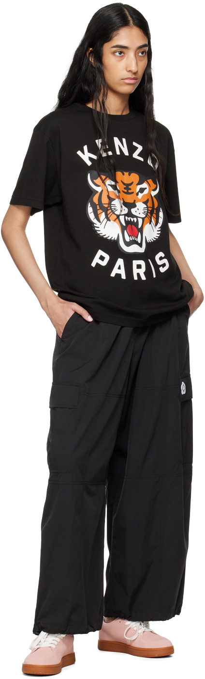 Kenzo Black Boke Flower 2.0 Cargo Pants