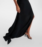 Maticevski Darkness gathered one-shoulder gown