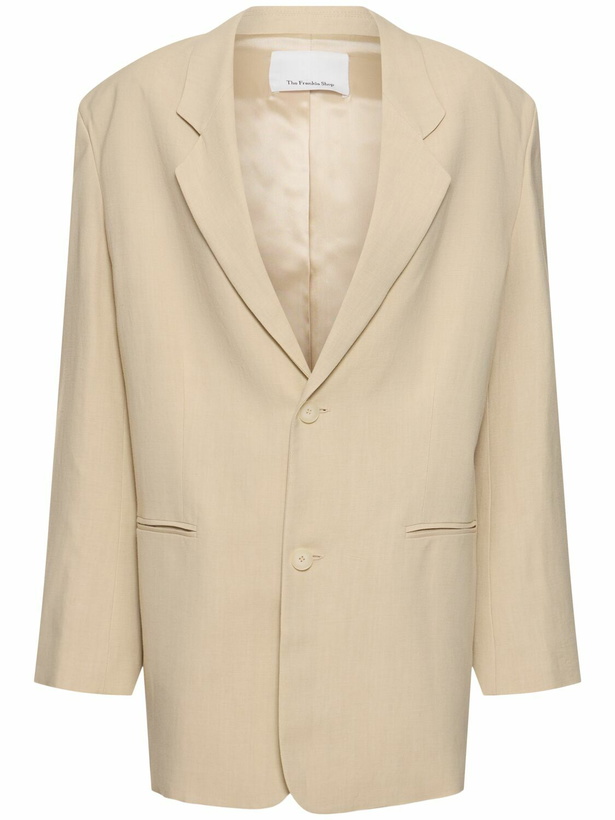 Photo: THE FRANKIE SHOP Aiden Linen & Viscose Blazer