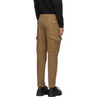 Boss Beige Kirio Pleats Cargo Pants