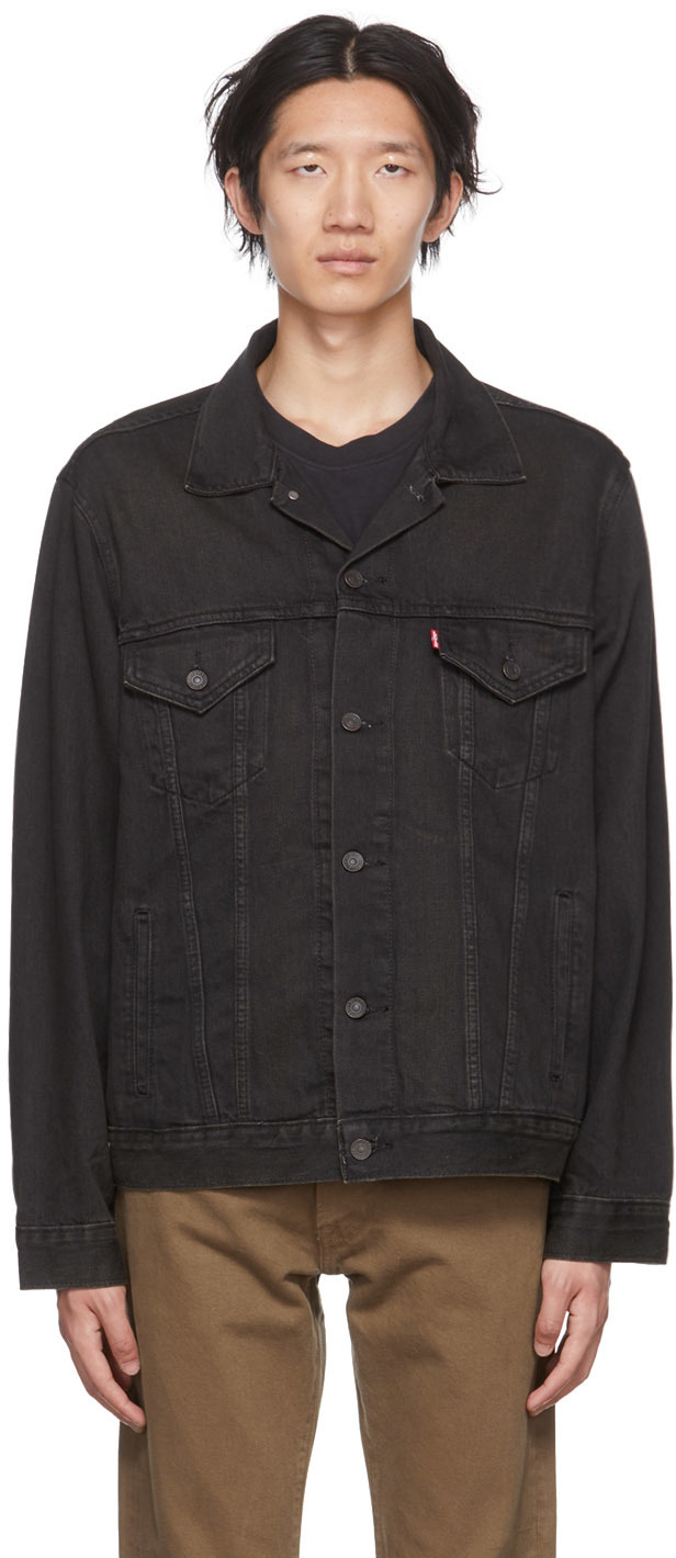 Levi's Black Trucker Denim Jacket