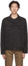 Levi's Black Trucker Denim Jacket