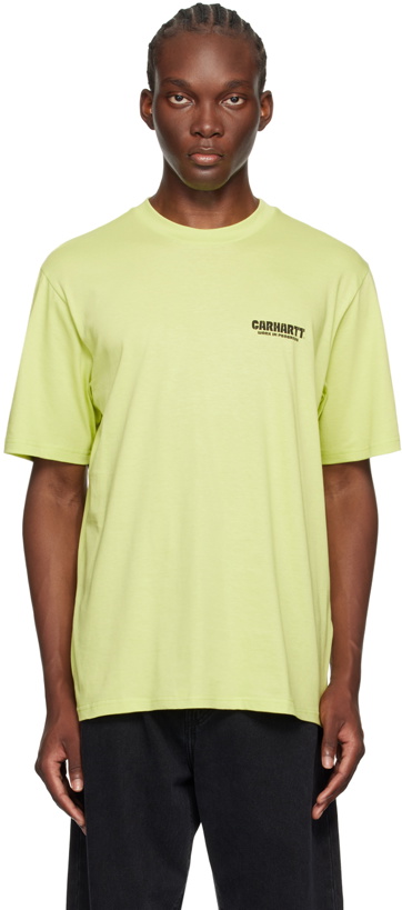 Photo: Carhartt Work In Progress Green Trade T-Shirt