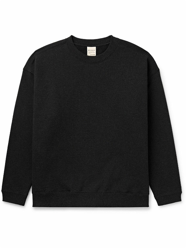 Photo: Snow Peak - Cotton-Jersey Sweatshirt - Black
