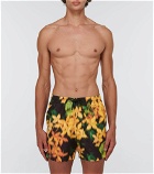 Dries Van Noten - Floral swim shorts