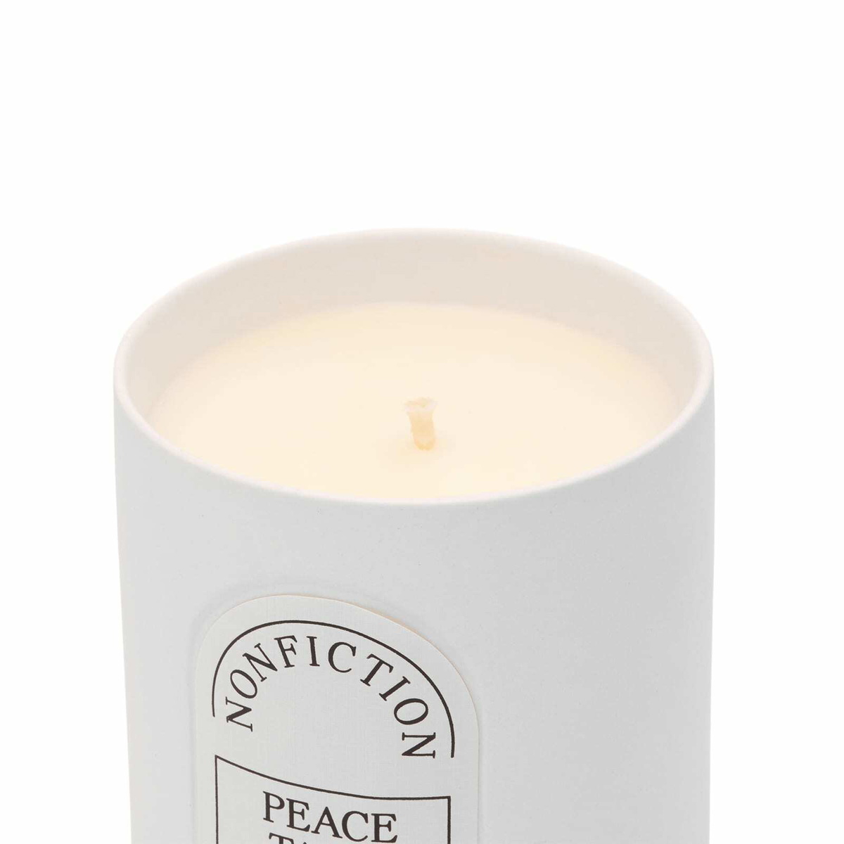 Nonfiction Peace Talk Scented Candle 