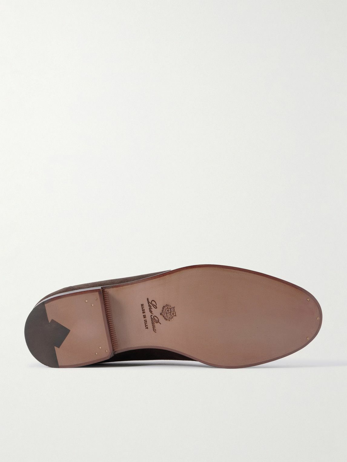 Loro Piana - Sergio Walk Suede Penny Loafers - Brown