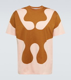 Burberry - Printed cotton T-shirt