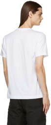 Comme des Garçons Shirt White KAWS Edition Logo T-Shirt