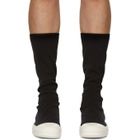 Rick Owens Drkshdw Black Sock Sneaker Boots