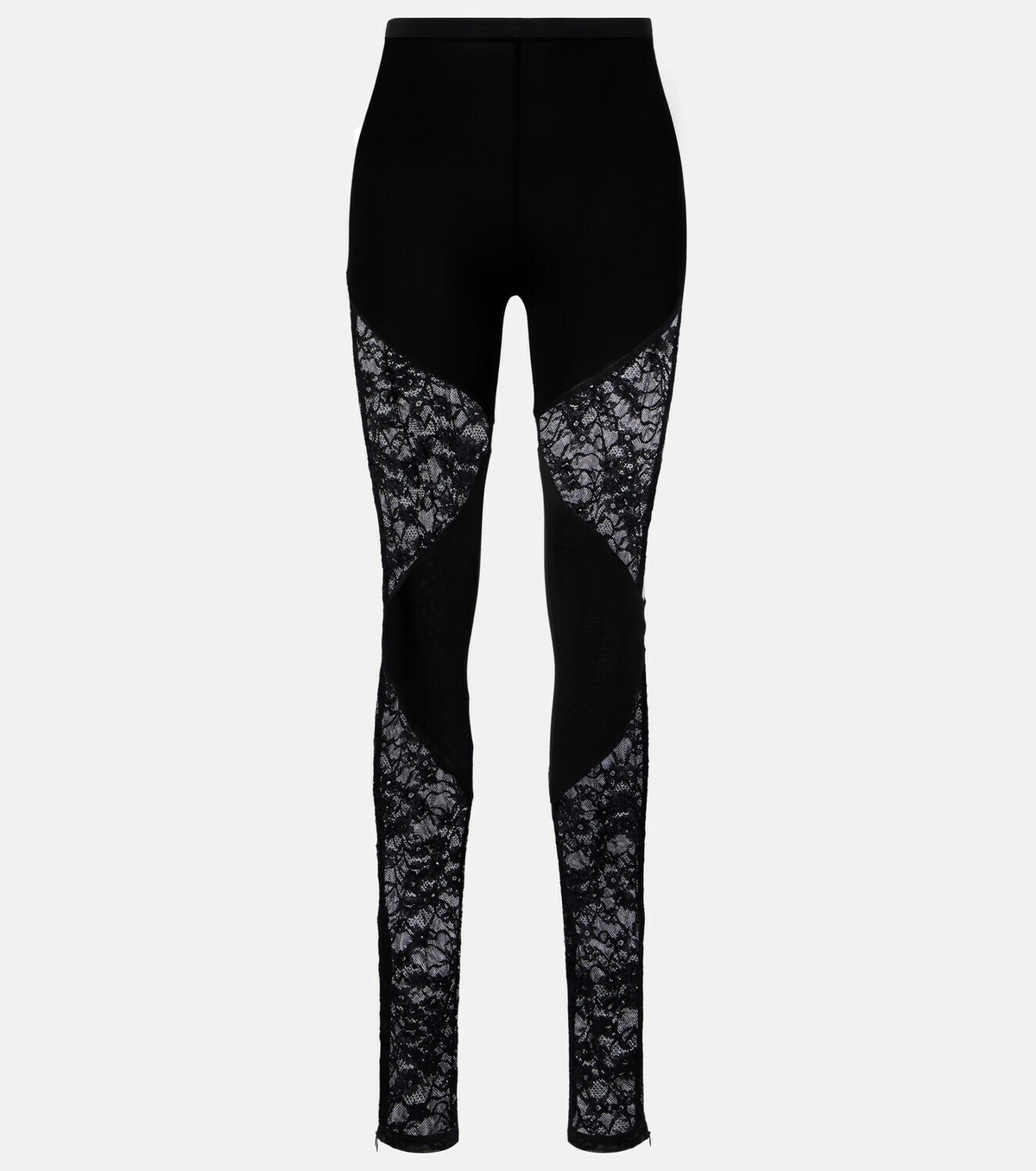 Nina Ricci Lace-trimmed legging