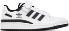 adidas Originals White & Black Forum Sneakers