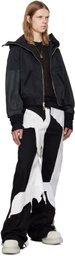 Swampgod White & Black Cutout & Swampwash Trousers