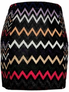 MISSONI - Zig Zag Pattern Mini Skirt