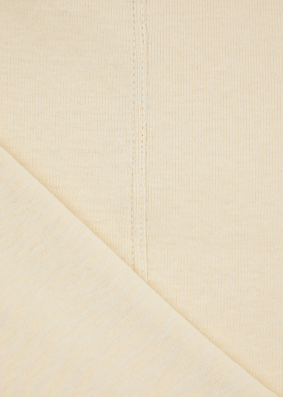 Flore Flore Car Cotton T-shirt Cream