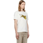 Kenzo White Kenzo Paris 'KENZO Jumping Tiger' Slim T-shirt