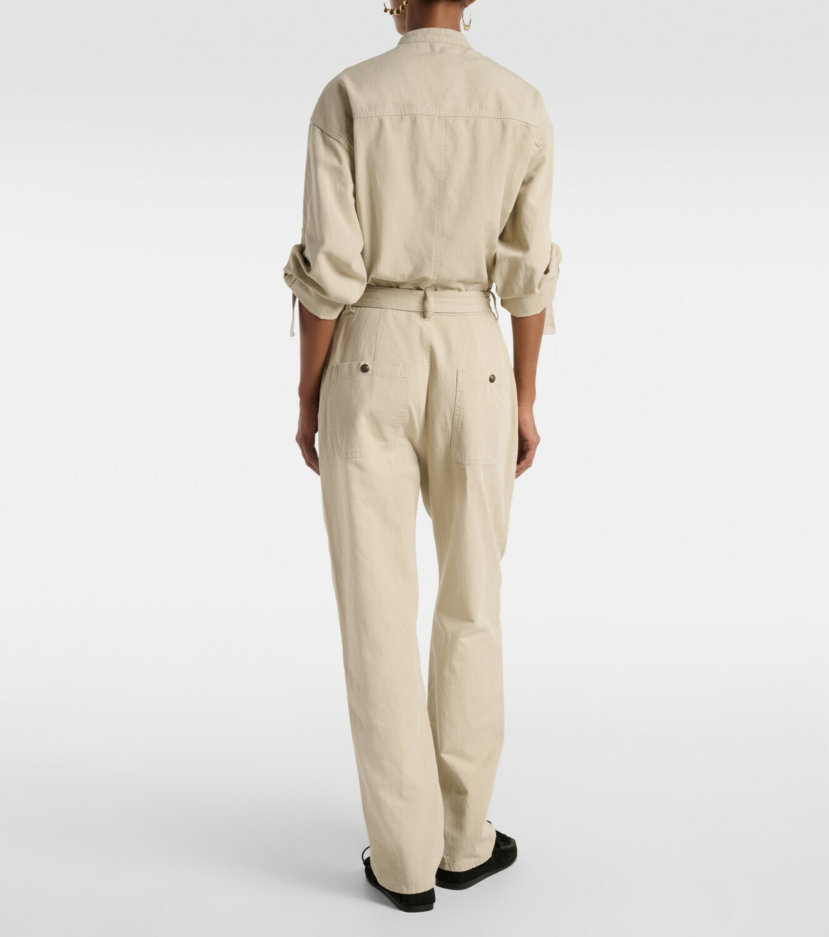 Marant Etoile Nessime cotton and linen jumpsuit