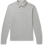 De Bonne Facture - Mélange Cotton-Jersey Polo Shirt - Gray