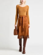 Baserange Womens Sweater Mustard