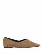 Toteme Womens Ballet flats Khaki