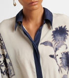 SIR Phillipa printed shirt dress