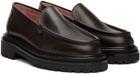 Legres Brown Leather Loafers