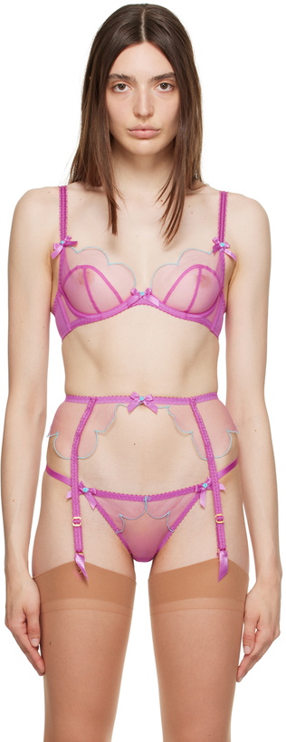 Photo: Agent Provocateur Pink Lorna Bra