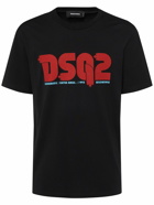 DSQUARED2 Regular Fit Logo Cotton T-shirt