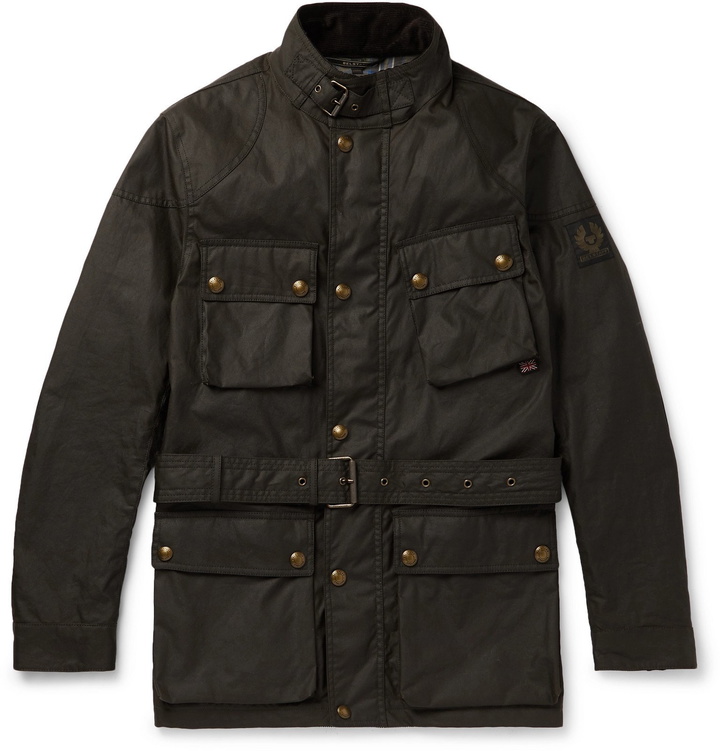 Photo: Belstaff - Trialmaster Waxed-Cotton Jacket - Gray