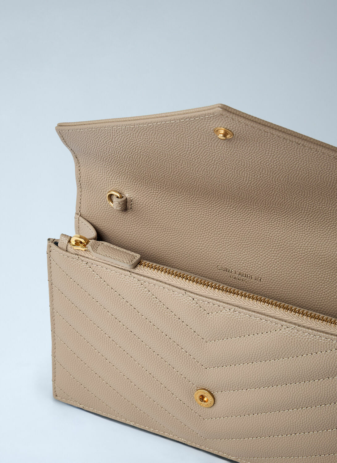 Saint Laurent Cassandre Envelop Chain Wallet