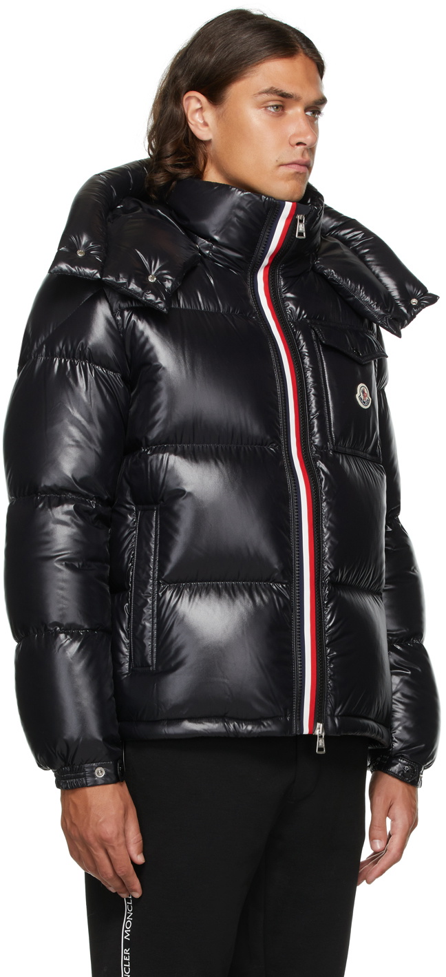 Moncler Black Down Montbeliard Jacket
