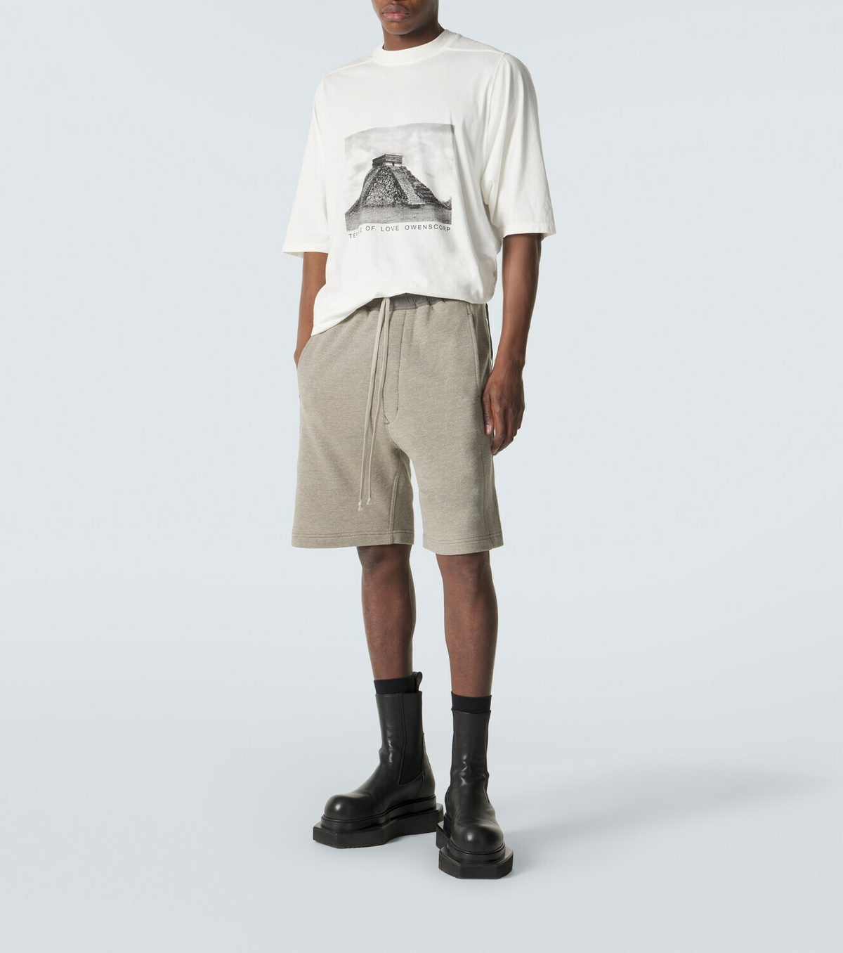 Rick Owens Drkshdw cotton-blend shorts Rick Owens