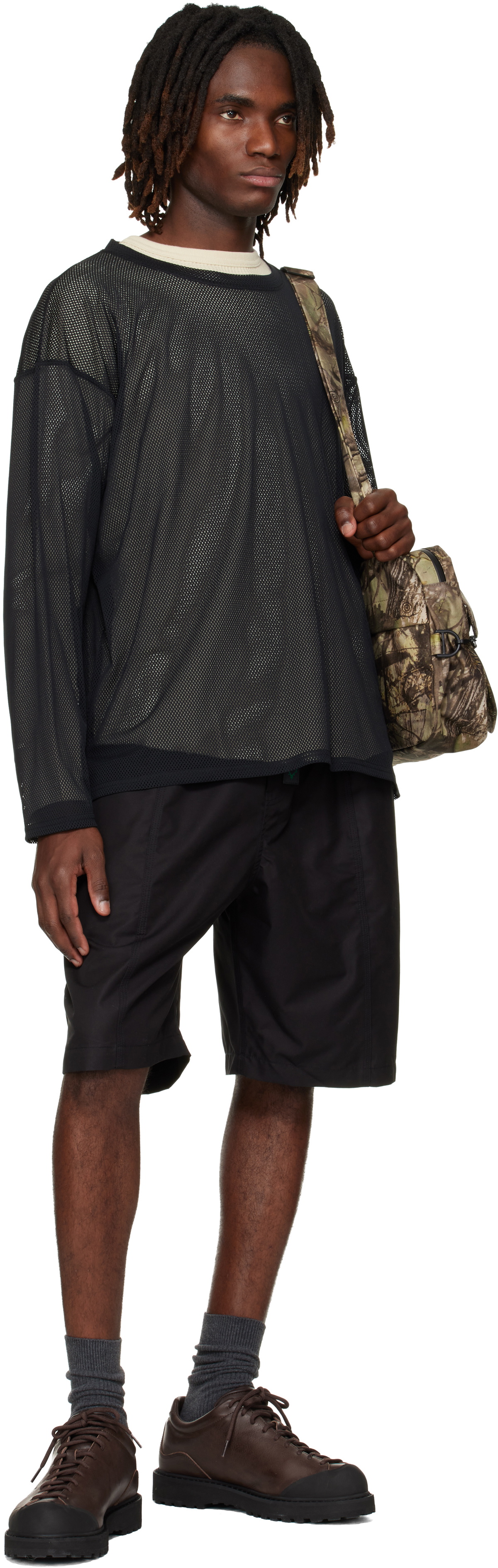 South2 West8 Black Belted C.S. Shorts